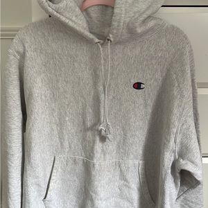 Light gray classic champion sweatshirt